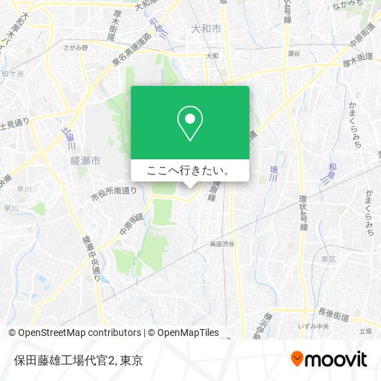 保田藤雄工場代官2地図