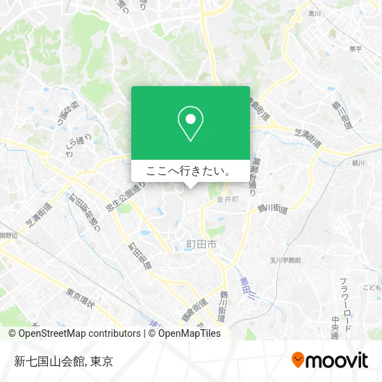 新七国山会館地図