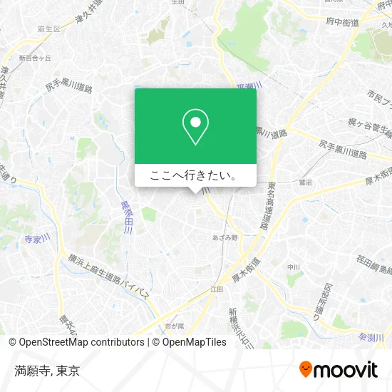 満願寺地図
