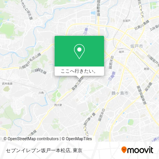 セブンイレブン坂戸一本松店地図