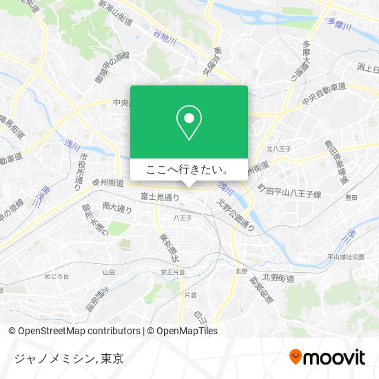 ジャノメミシン地図