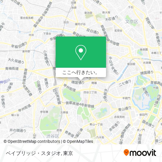 ベイブリッジ・スタジオ地図