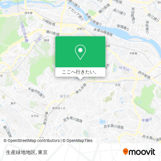 生産緑地地区地図