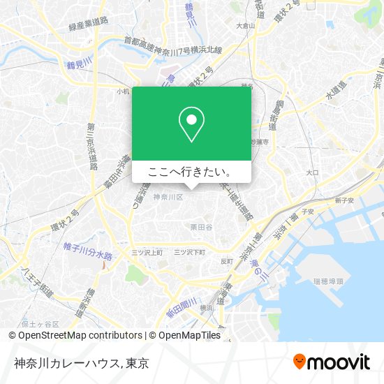 神奈川カレーハウス地図