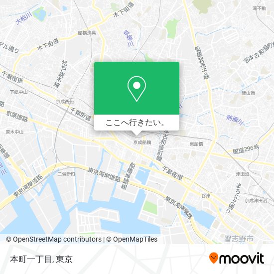 本町一丁目地図