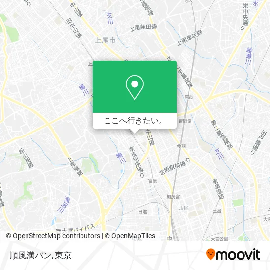 順風満パン地図