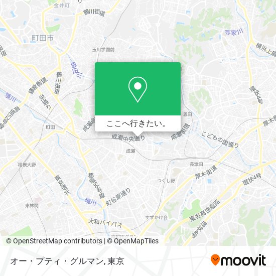 オー・プティ・グルマン地図