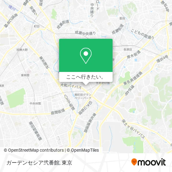 ガーデンセシア弐番館地図