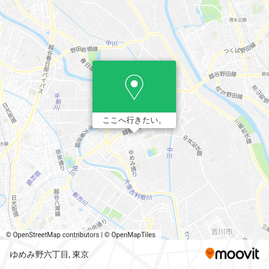 ゆめみ野六丁目地図