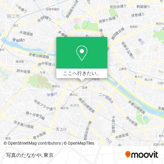 写真のたなかや地図