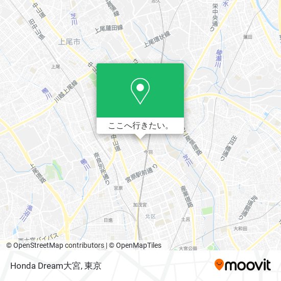 Honda Dream大宮地図