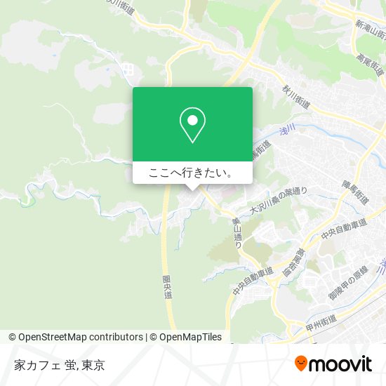 家カフェ 蛍地図