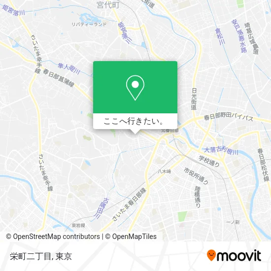栄町二丁目地図