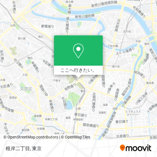 根岸二丁目地図