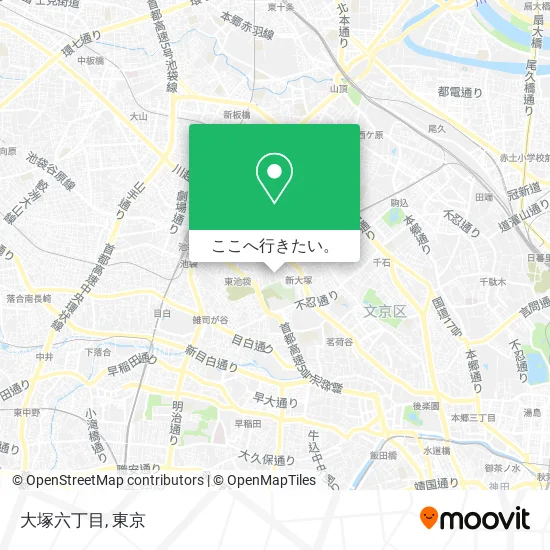 大塚六丁目地図