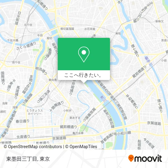 東墨田三丁目地図