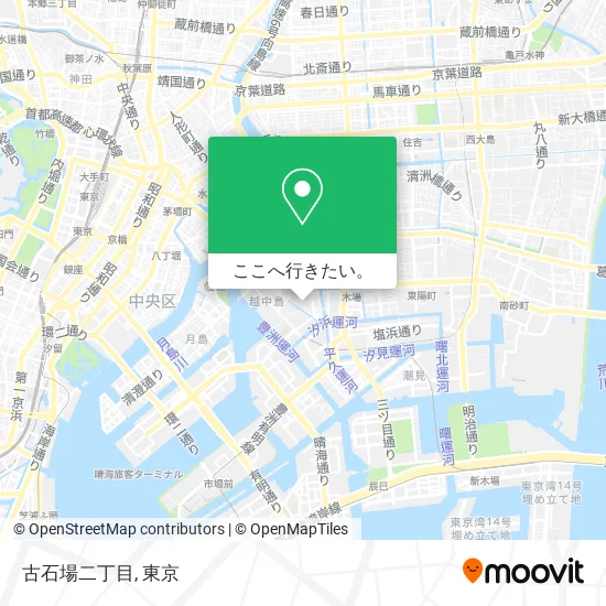 古石場二丁目地図