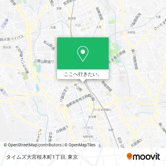 タイムズ大宮桜木町1丁目地図