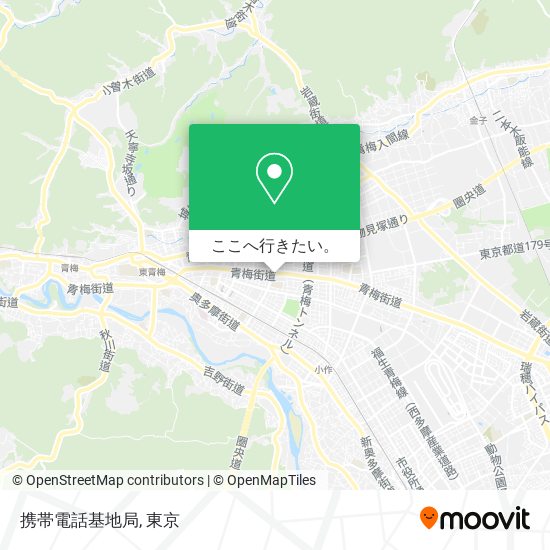 携帯電話基地局地図