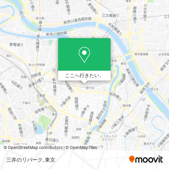 三井のリパーク地図