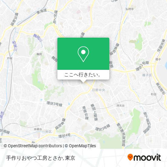 手作りおやつ工房とさか地図