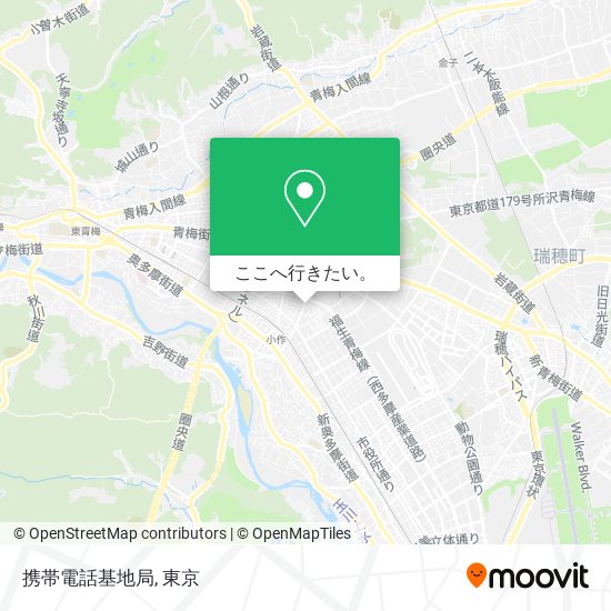 携帯電話基地局地図