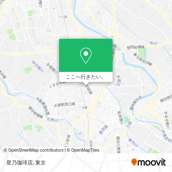 星乃珈琲店地図
