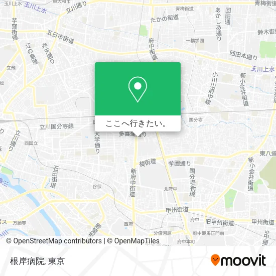 根岸病院地図