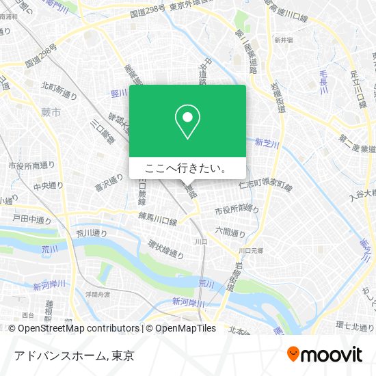 アドバンスホーム地図