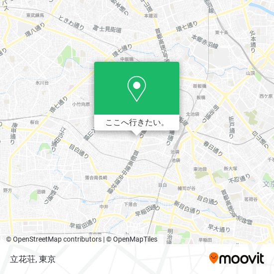 立花荘地図
