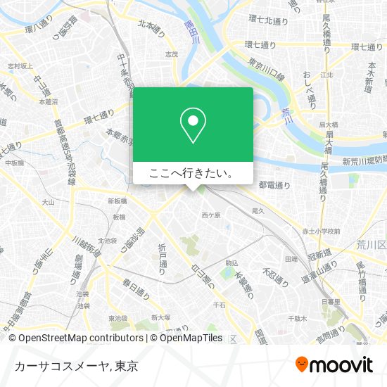 カーサコスメーヤ地図