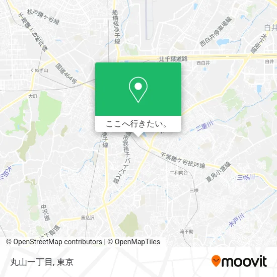 丸山一丁目地図