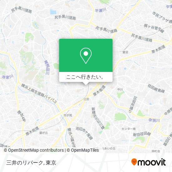 三井のリパーク地図