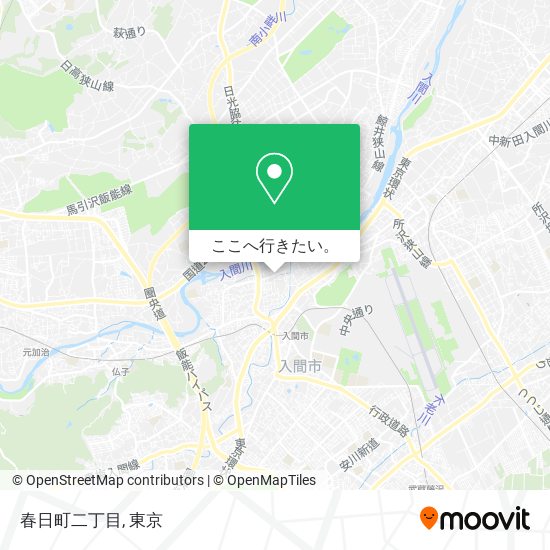 春日町二丁目地図