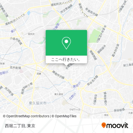 西堀二丁目地図