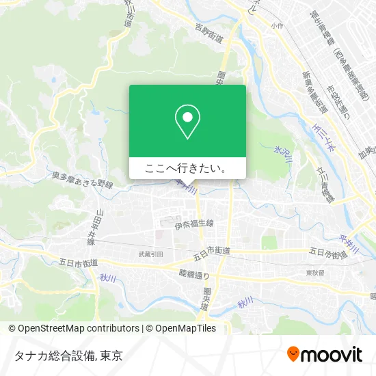 タナカ総合設備地図