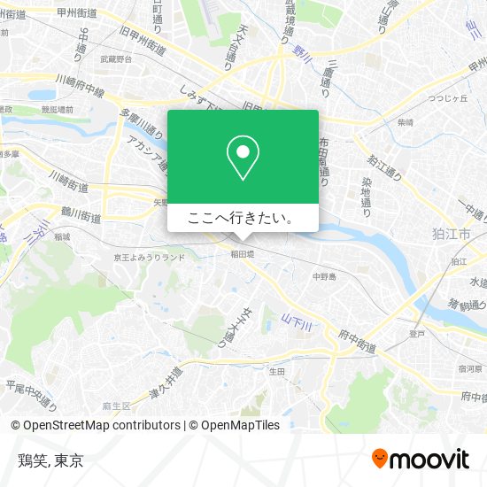 鶏笑地図