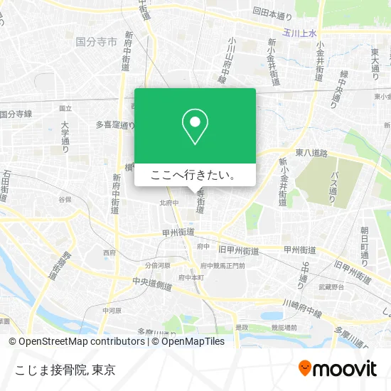 こじま接骨院地図