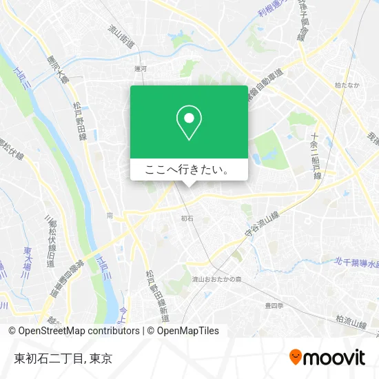 東初石二丁目地図