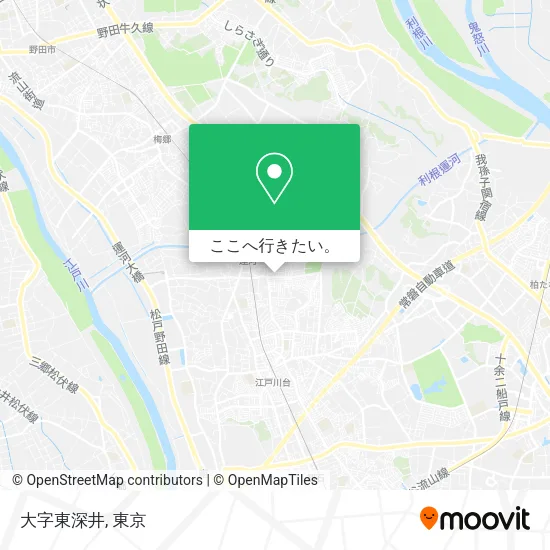 大字東深井地図