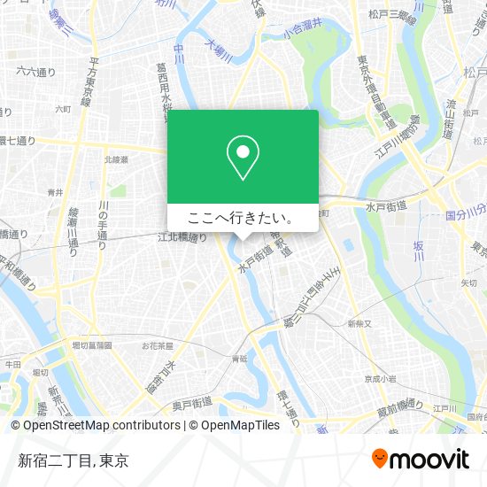 新宿二丁目地図