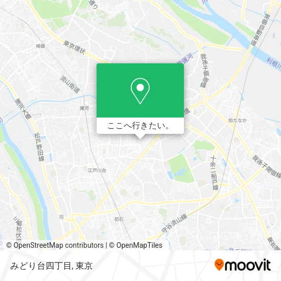 みどり台四丁目地図