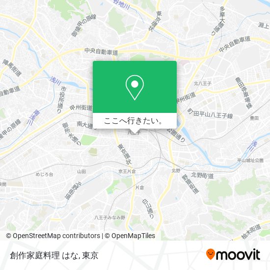 創作家庭料理 はな地図