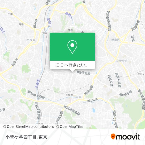 小菅ケ谷四丁目地図