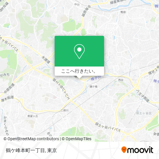 鶴ケ峰本町一丁目地図