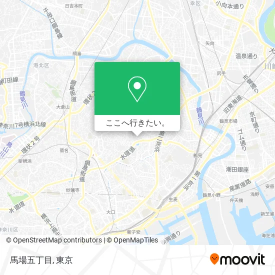 馬場五丁目地図