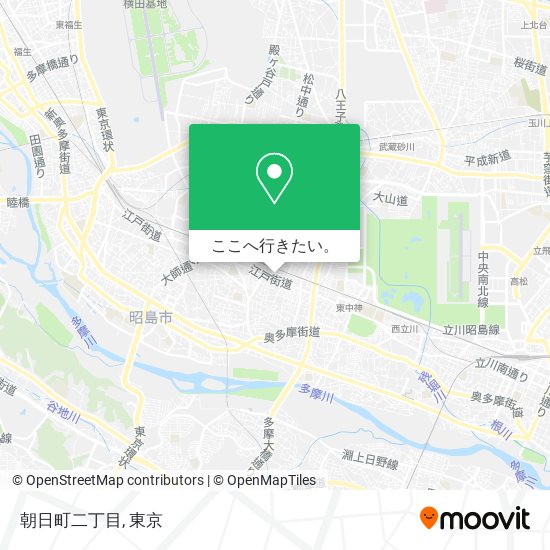 朝日町二丁目地図