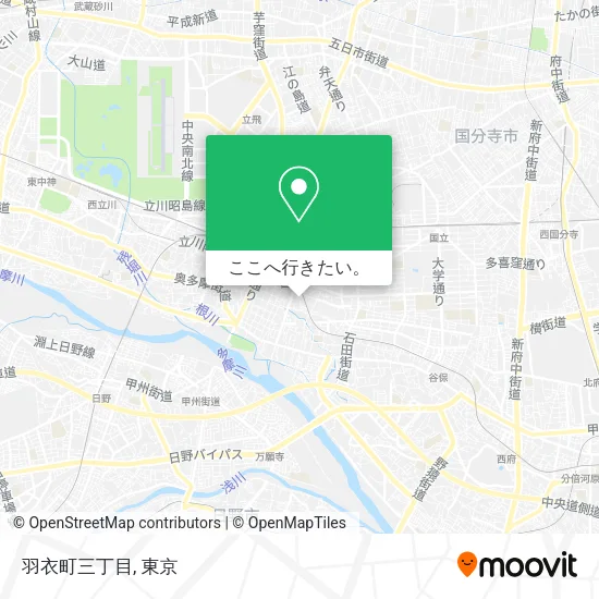 羽衣町三丁目地図