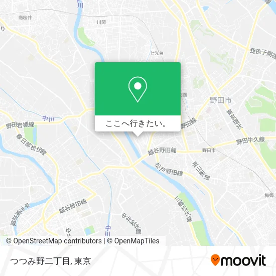 つつみ野二丁目地図
