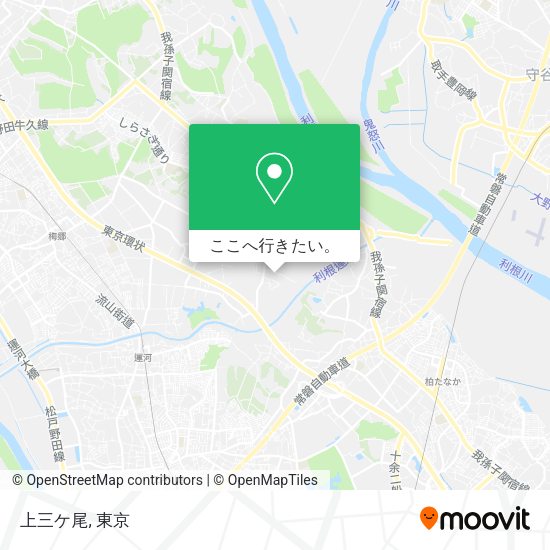 上三ケ尾地図